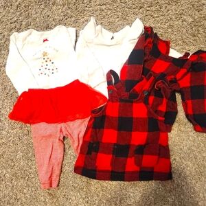 Infant Girls 9M Holiday Outfits